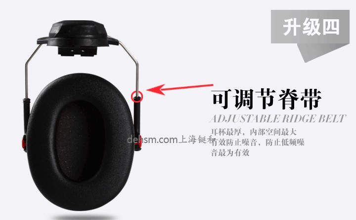 3M H10P3E防噪音耳罩可調節(jié)脊帶